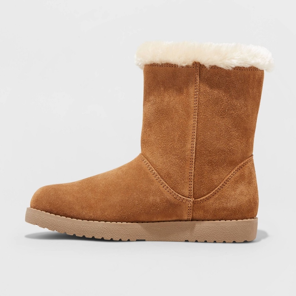Women's Daniah Suede Mid Boots💕NIB💕 - Picture 2 of 3